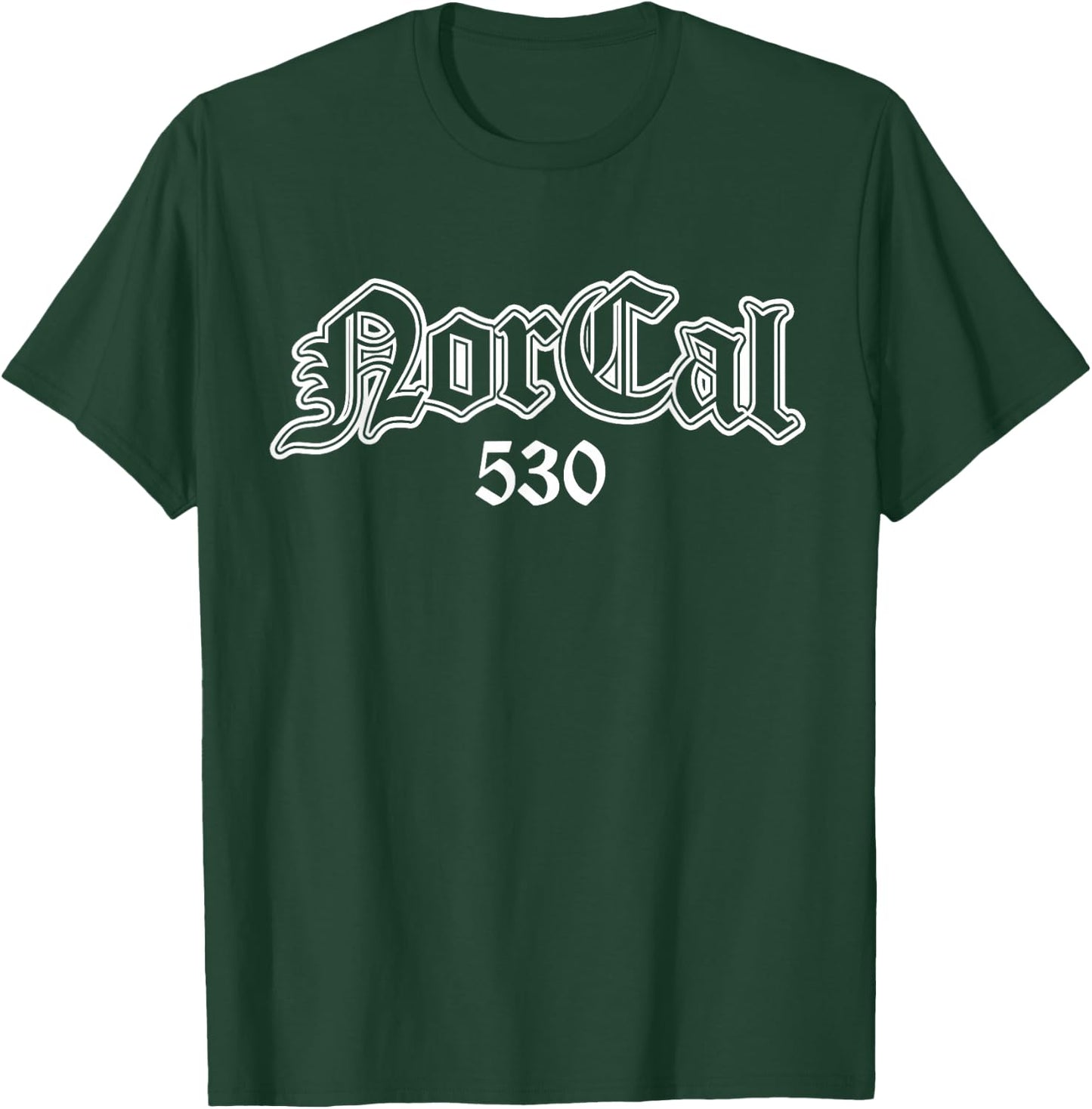 Norcal 530 Northern California T-Shirt - T-Shirt | Forest