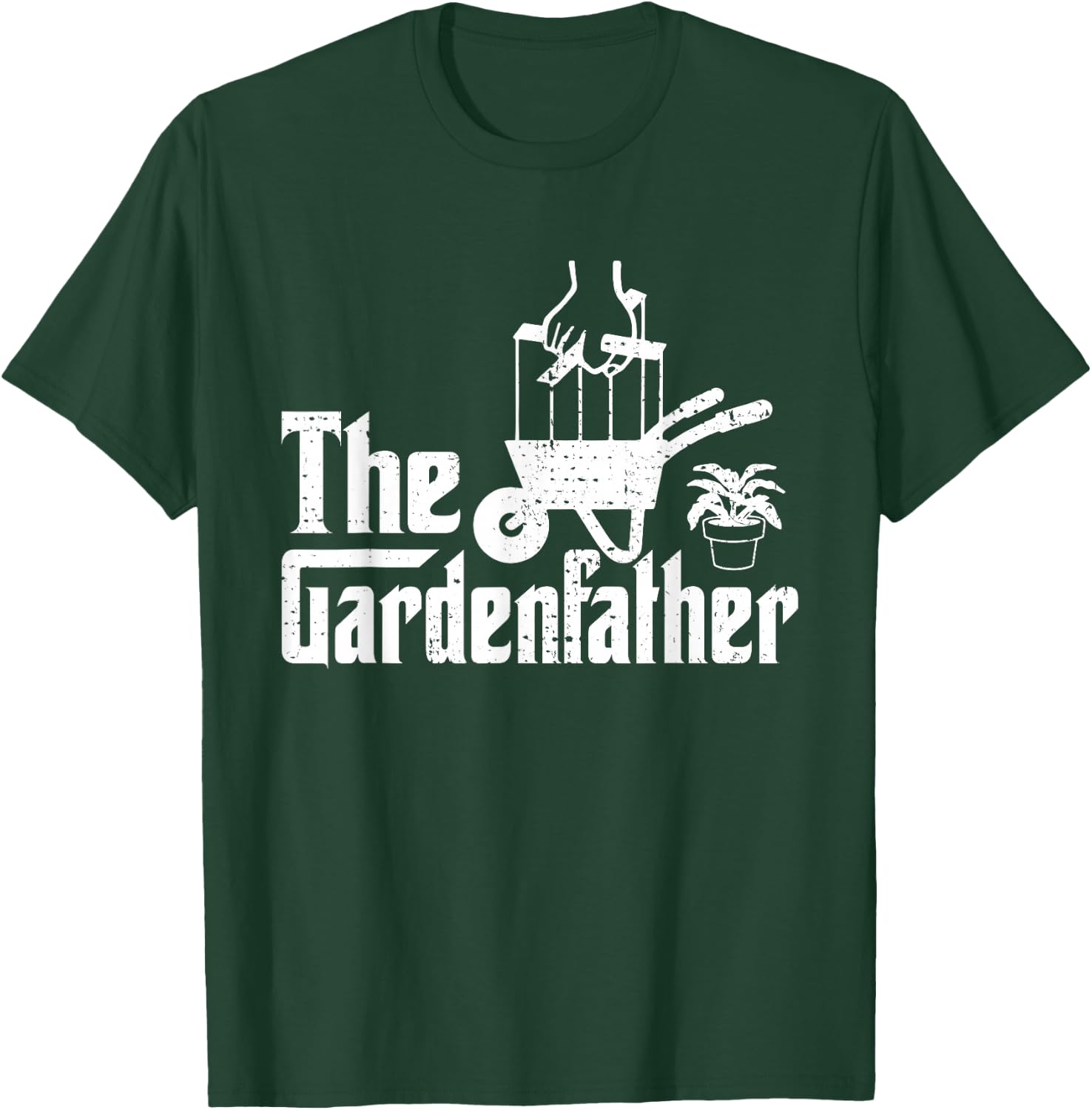 Best Gardening Father's Day Gardenfather Dad Gardener Daddy T-Shirt - T-Shirt | Forest