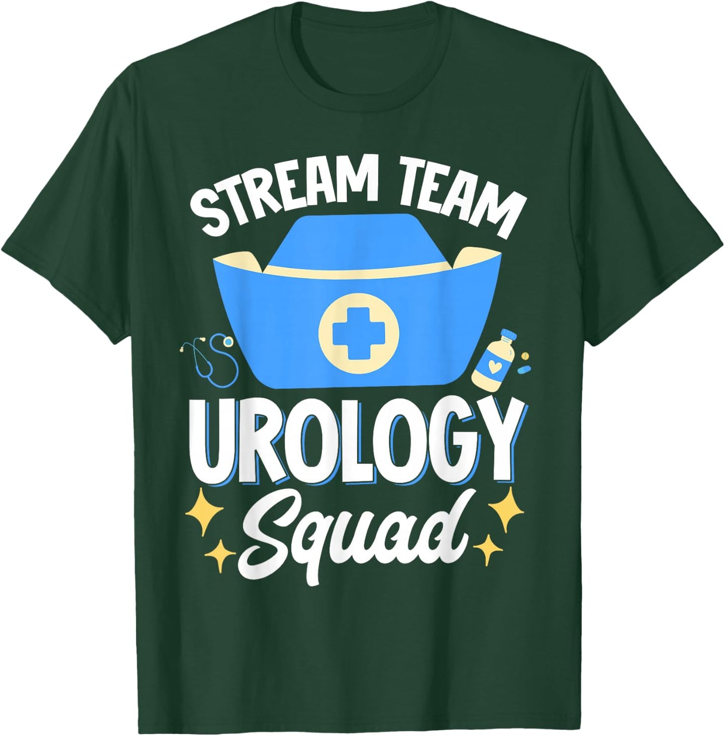 Stream Team Urology Squad T-Shirt - T-Shirt | Forest