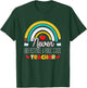 Rainbow Never Underestimate a Public School Teacher T-Shirt - T-Shirt | Forest