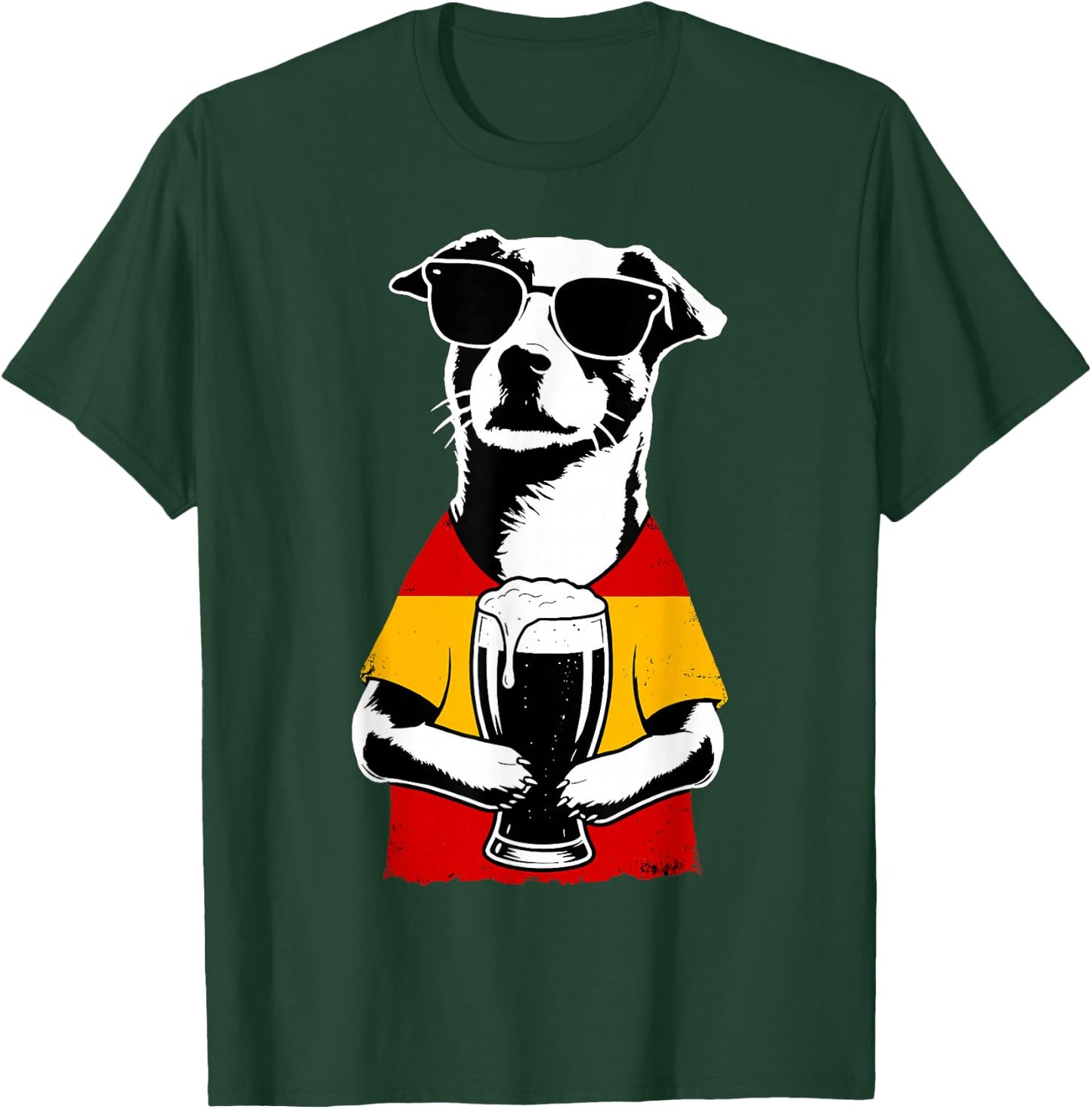 Spanish Flag Men Women Spain T-Shirt - T-Shirt | Forest