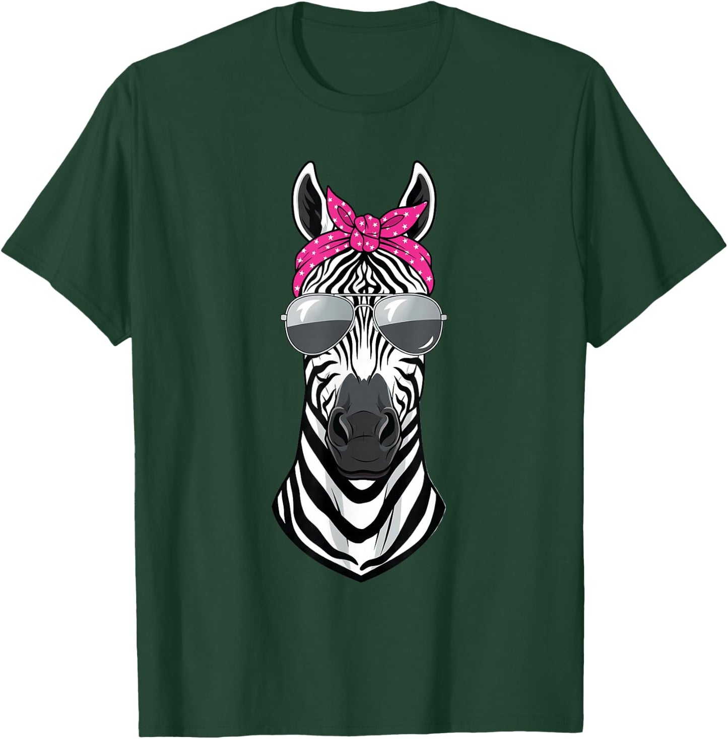 Zebra T-Shirt - T-Shirt | Forest