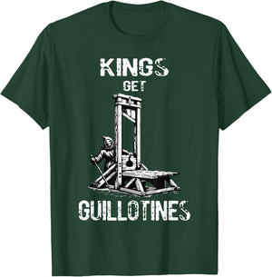 Funny Kings Get Guillotines Kings Day Kings vintage T-Shirt - T-Shirt | Forest