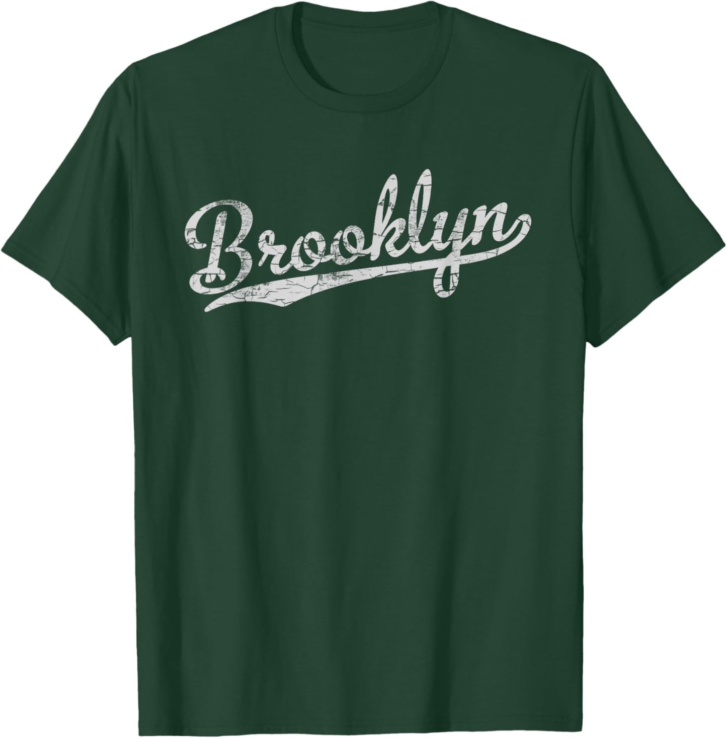 Cool Retro Vintage Brooklyn NY T-Shirt - T-Shirt | Forest