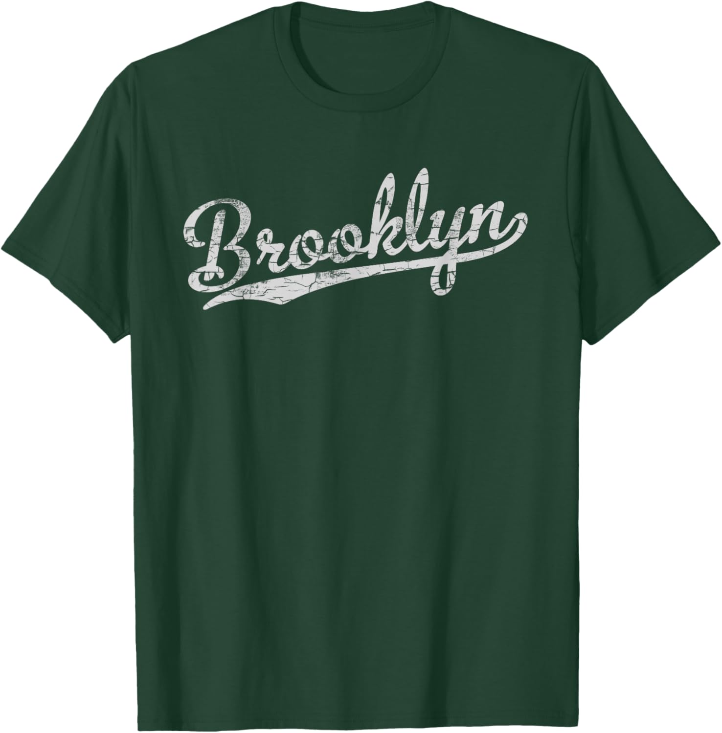 Cool Retro Vintage Brooklyn NY T-Shirt - T-Shirt | Forest