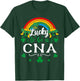 Lucky To Be A CNA St Patricks Day T-Shirt - T-Shirt | Forest
