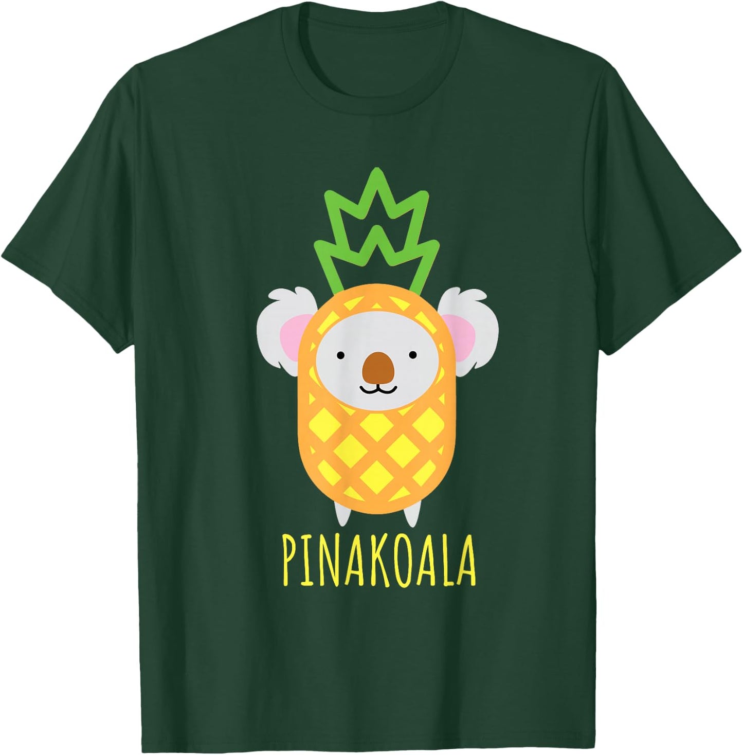 Koala T Shirt Funny Koala Bear Gift Pina Colada T-Shirt - T-Shirt | Forest