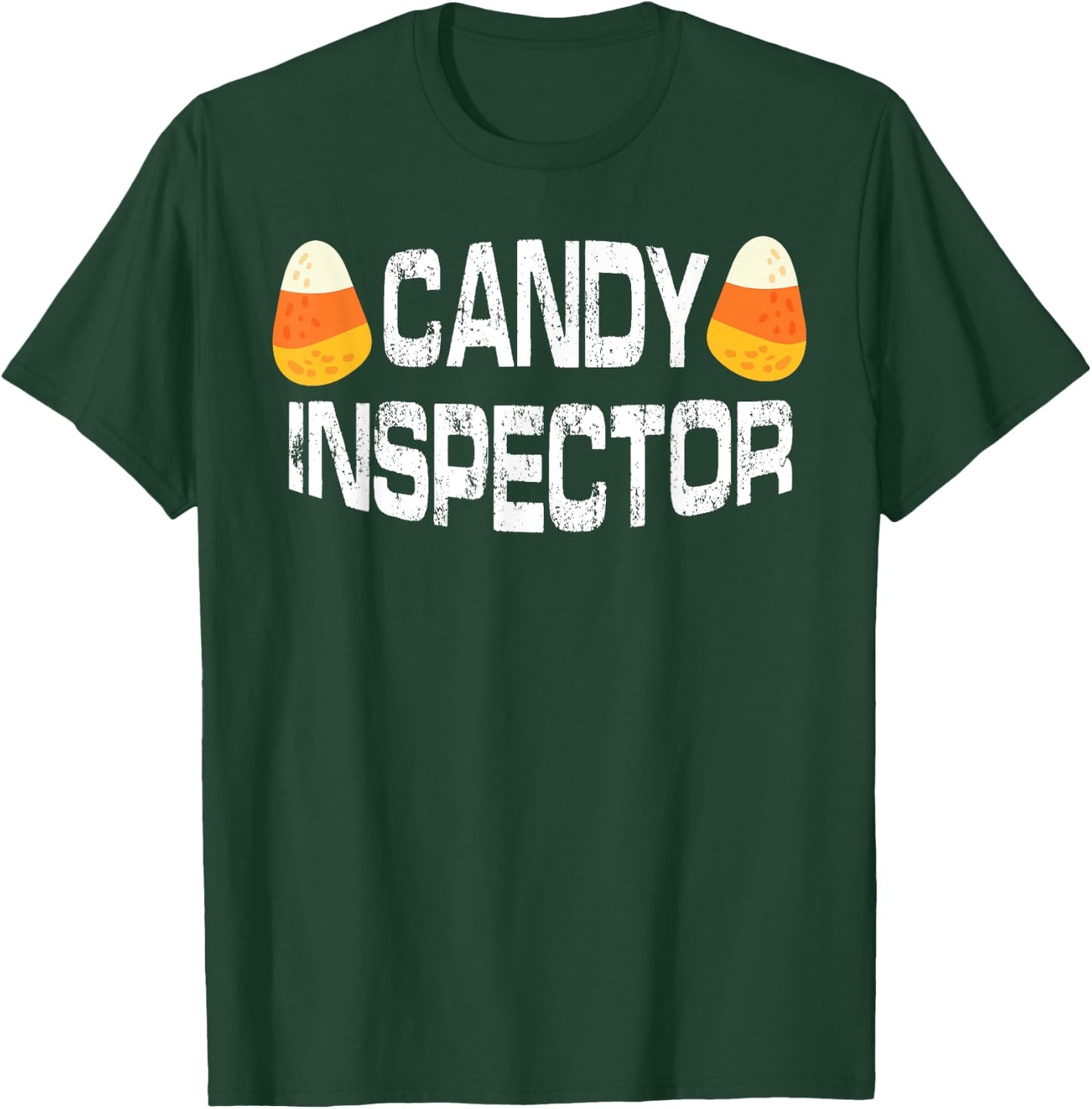 Halloween Candy Corn Inspector T Shirt Funny Gift Women T-Shirt - T-Shirt | Forest