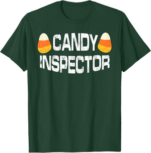 Halloween Candy Corn Inspector T Shirt Funny Gift Women T-Shirt - T-Shirt | Forest