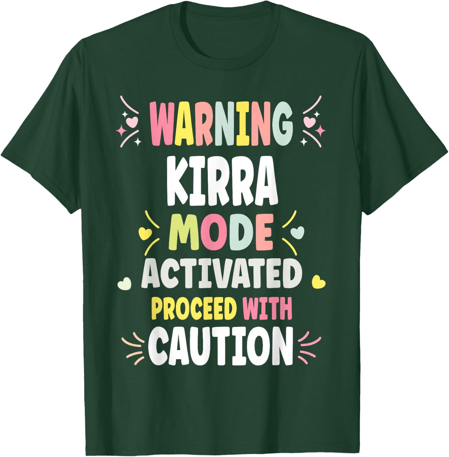 KIRRA Personalized Women's Gift Custom KIRRA T-Shirt - T-Shirt | Forest