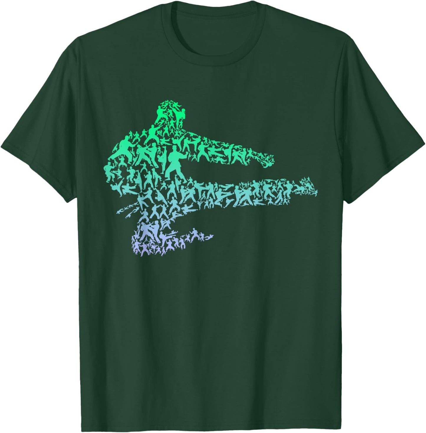 Karate Kleidung für Jungen und Mädchen Karate Bekleidung Jugend Karate T-Shirt - T-Shirt | Forest