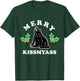 Merry Kissmyass Christmas Kitty Cat Butt Women T-Shirt - T-Shirt | Forest