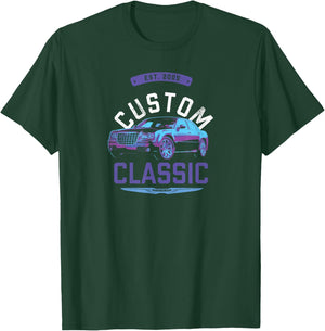 Chrysler 300 Custom Classic , Black, S T-Shirt - T-Shirt | Forest