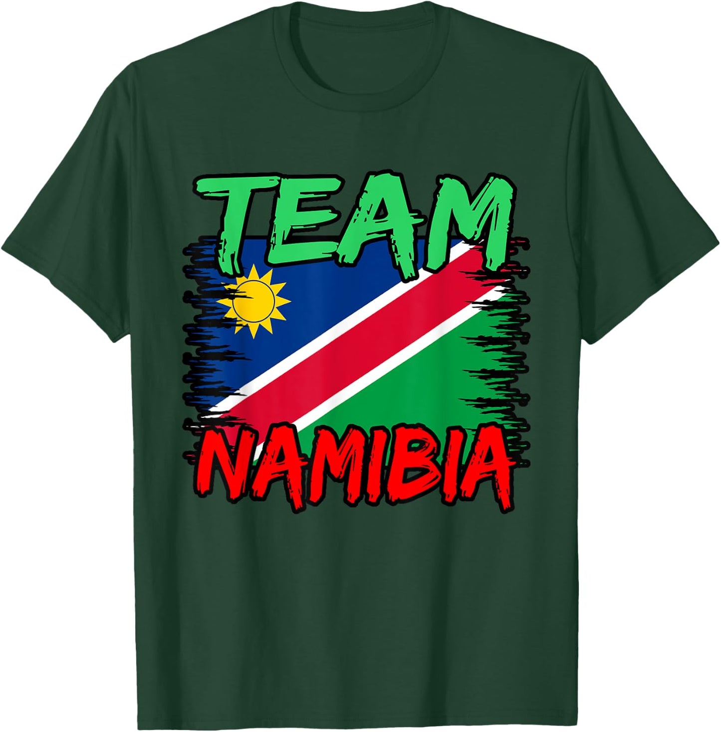 Team Namibia T-Shirt - T-Shirt | Forest