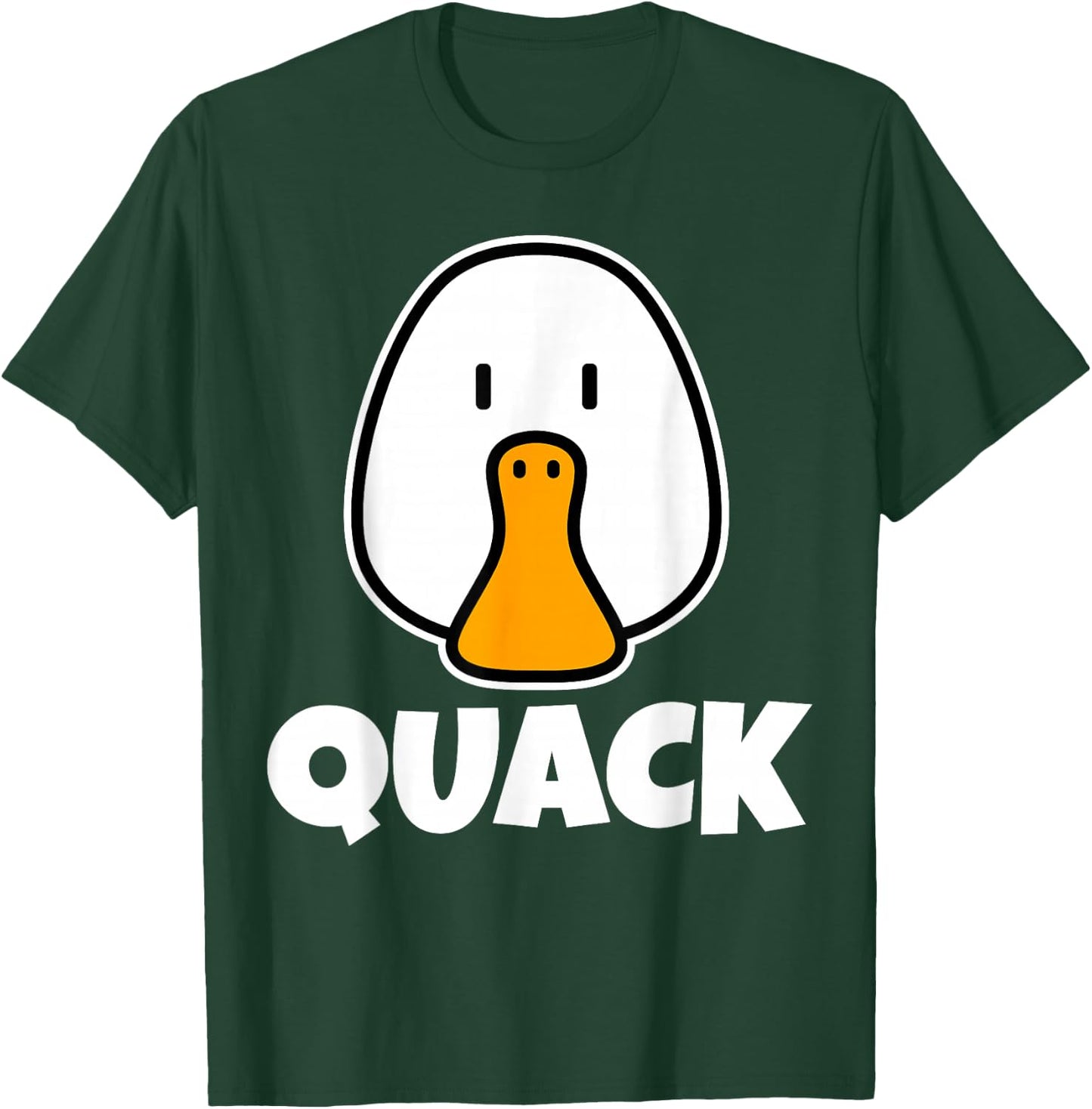 QUACK Ducks Stuff | Duck Lover Stuff | Kids Duck T-Shirt - T-Shirt | Forest