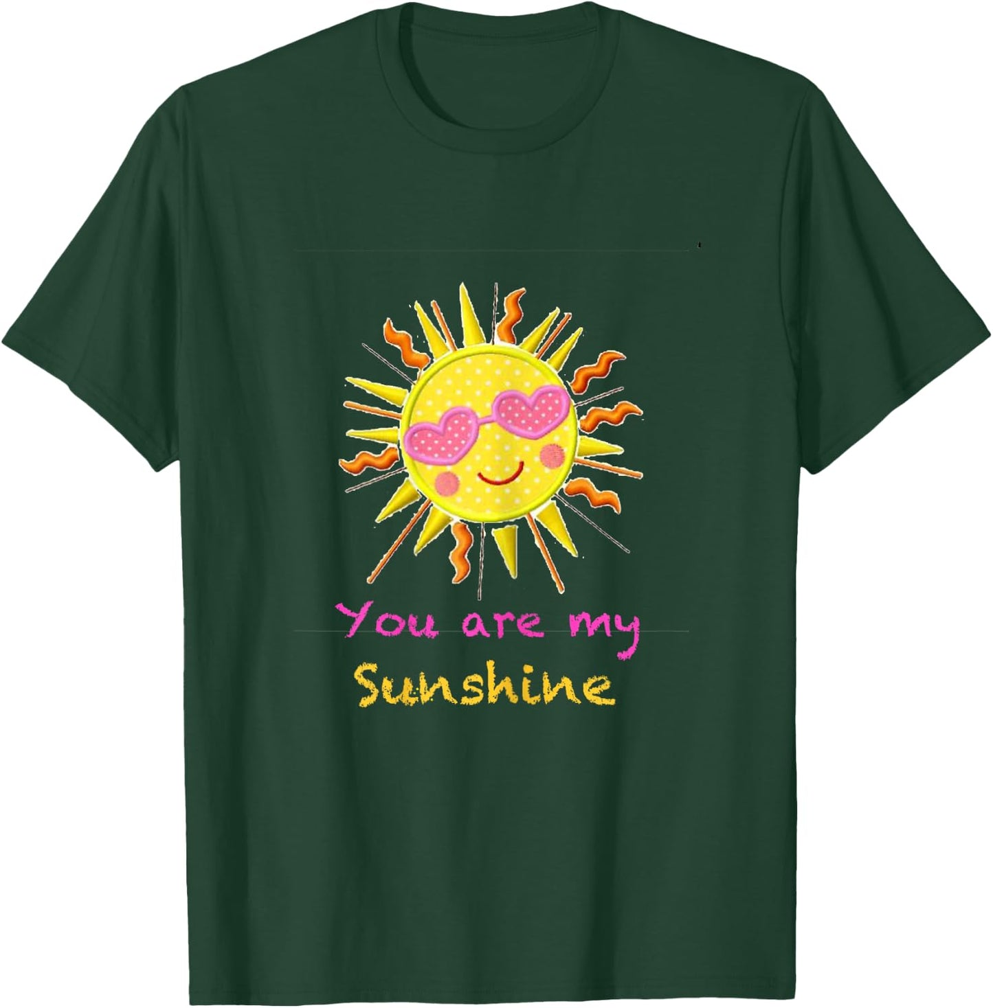 You are my Sunshine shirt Girls Kids T-Shirt - T-Shirt | Forest