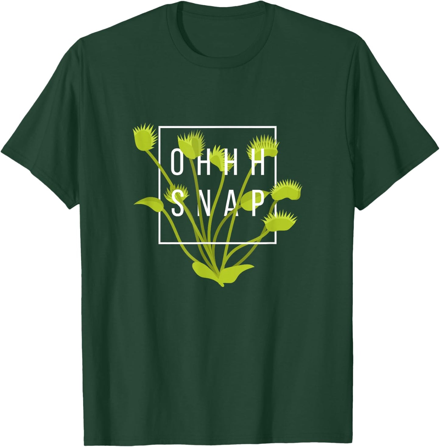 Funny Oh Snap Venus Fly Trap T-Shirt - T-Shirt | Forest