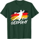 Handball Team Germany Flag Handballer Ball Sports Player , black T-Shirt - T-Shirt | Forest