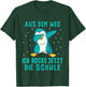 Einschulung Schulkind Pinguin Schulanfang T-Shirt - T-Shirt | Forest