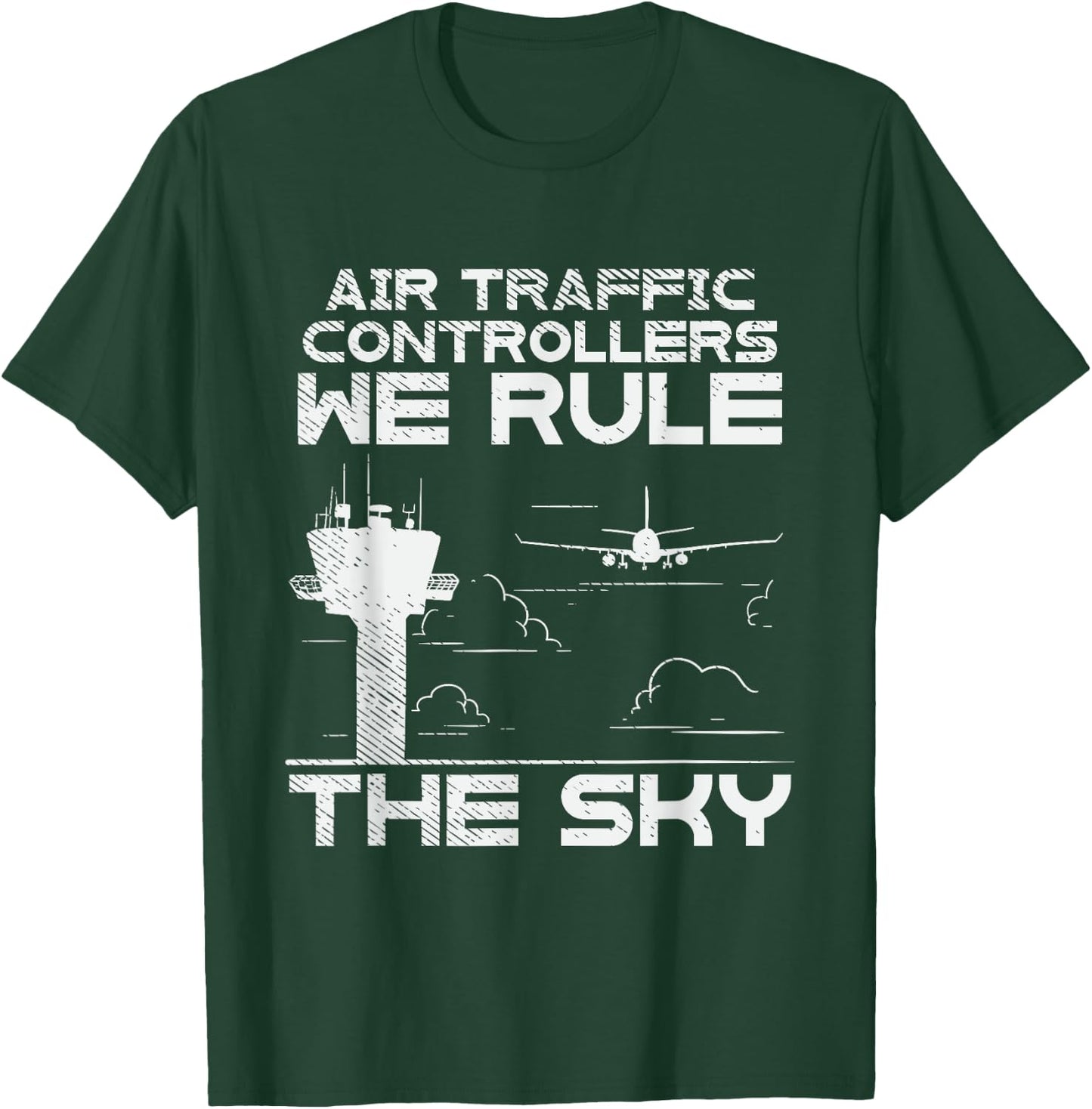 Air Traffic Controller T-Shirt - T-Shirt | Forest
