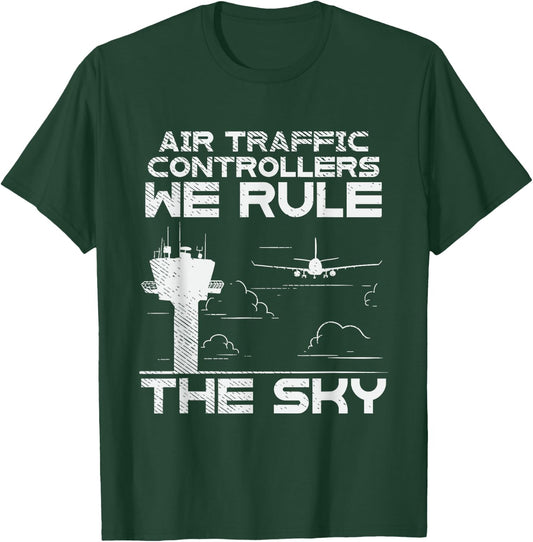 Air Traffic Controller T-Shirt - T-Shirt | Forest