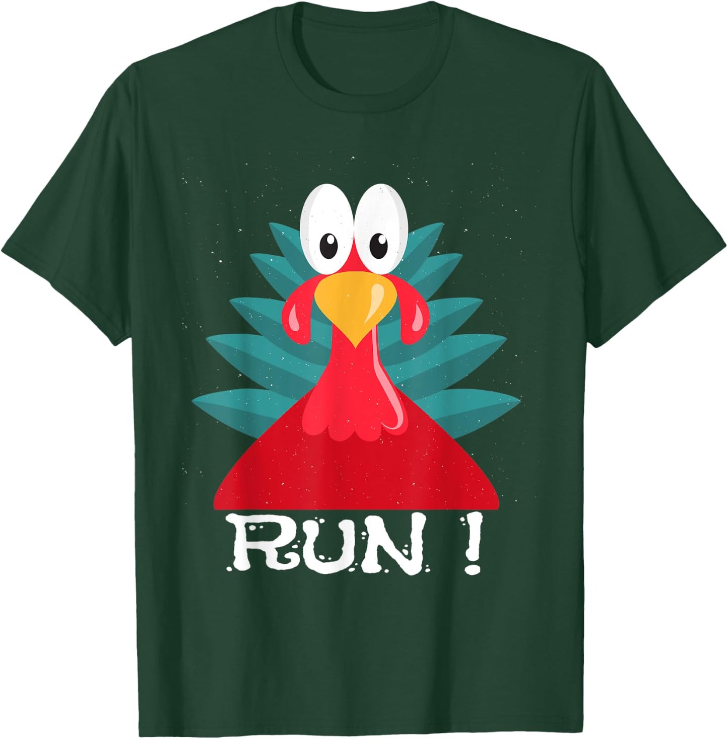 turkey adult costume running T shirt T-Shirt - T-Shirt | Forest