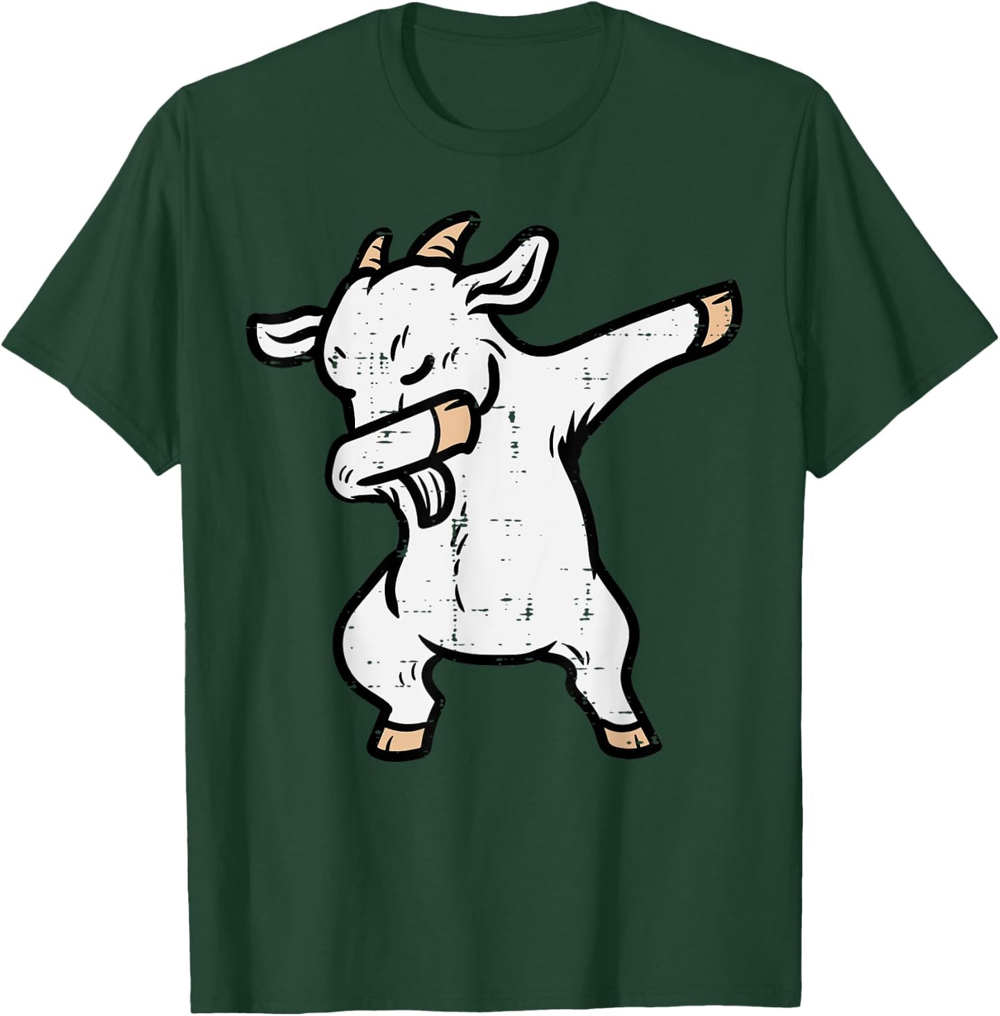 Dabbing Goat Funny Dab Dance Boys Girls Kids Youth Men Women T-Shirt - T-Shirt | Forest