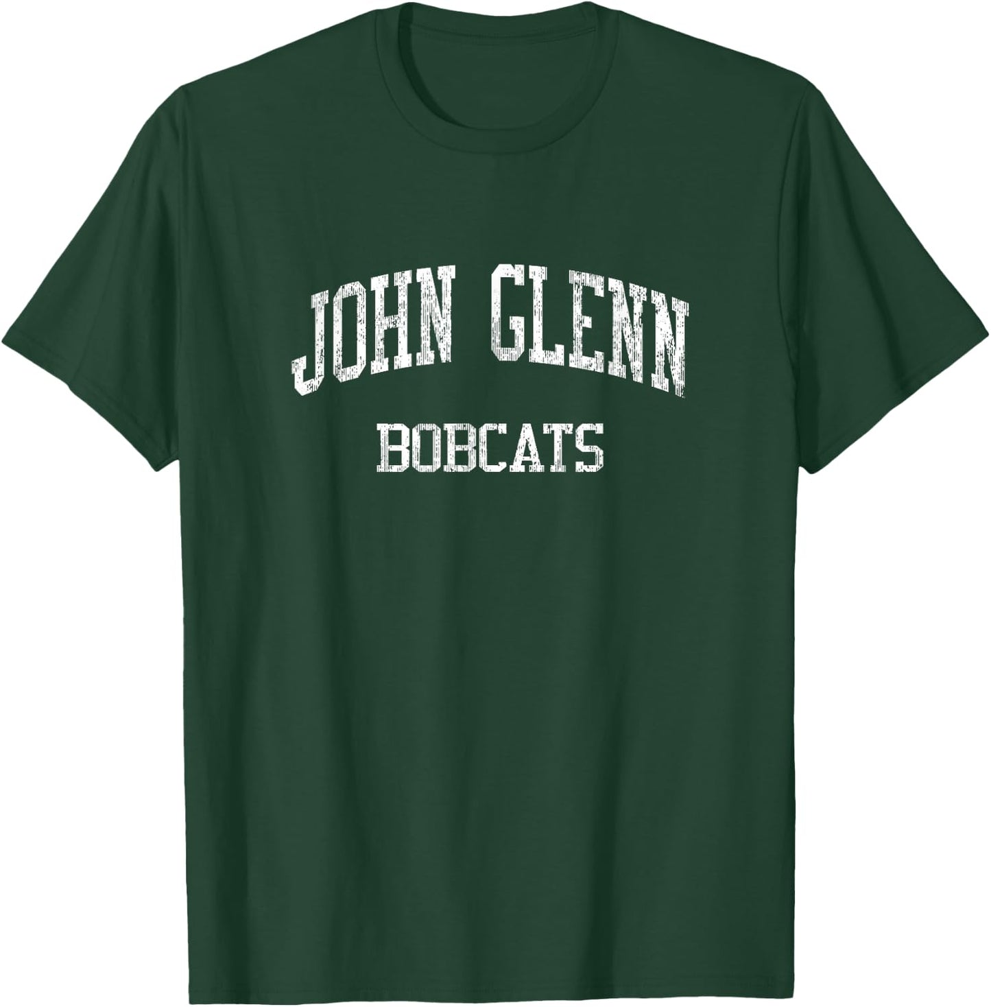 John Glenn High School HS Bay City MI Vintage Sports T-Shirt - T-Shirt | Forest