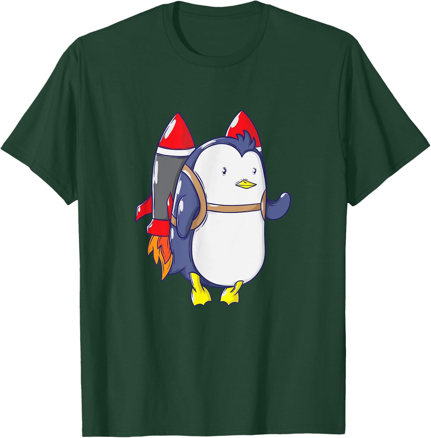Rockets Penguin T-Shirt - T-Shirt | Forest