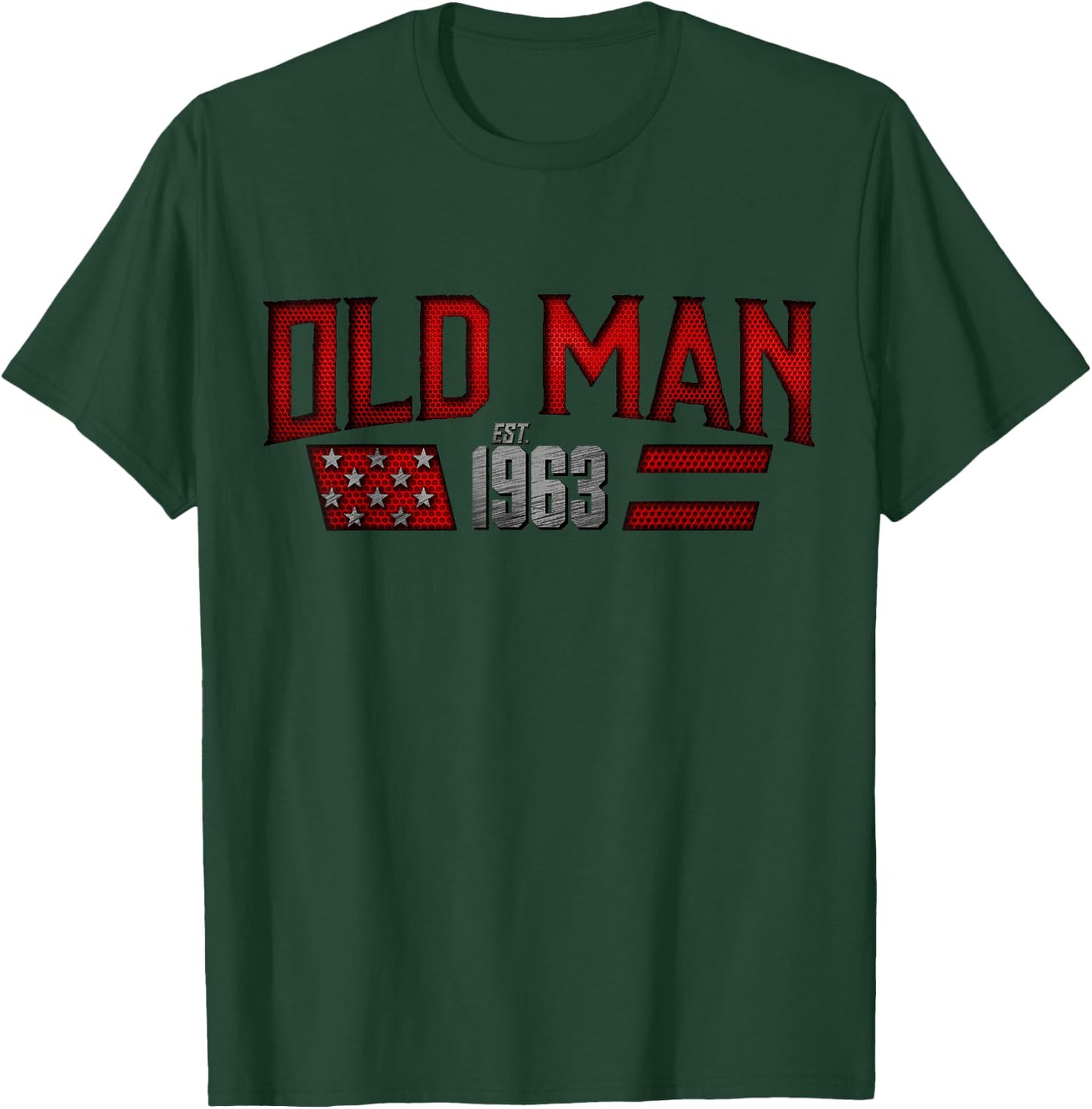 1963 Old Man Red Carbon T-Shirt - T-Shirt | Forest