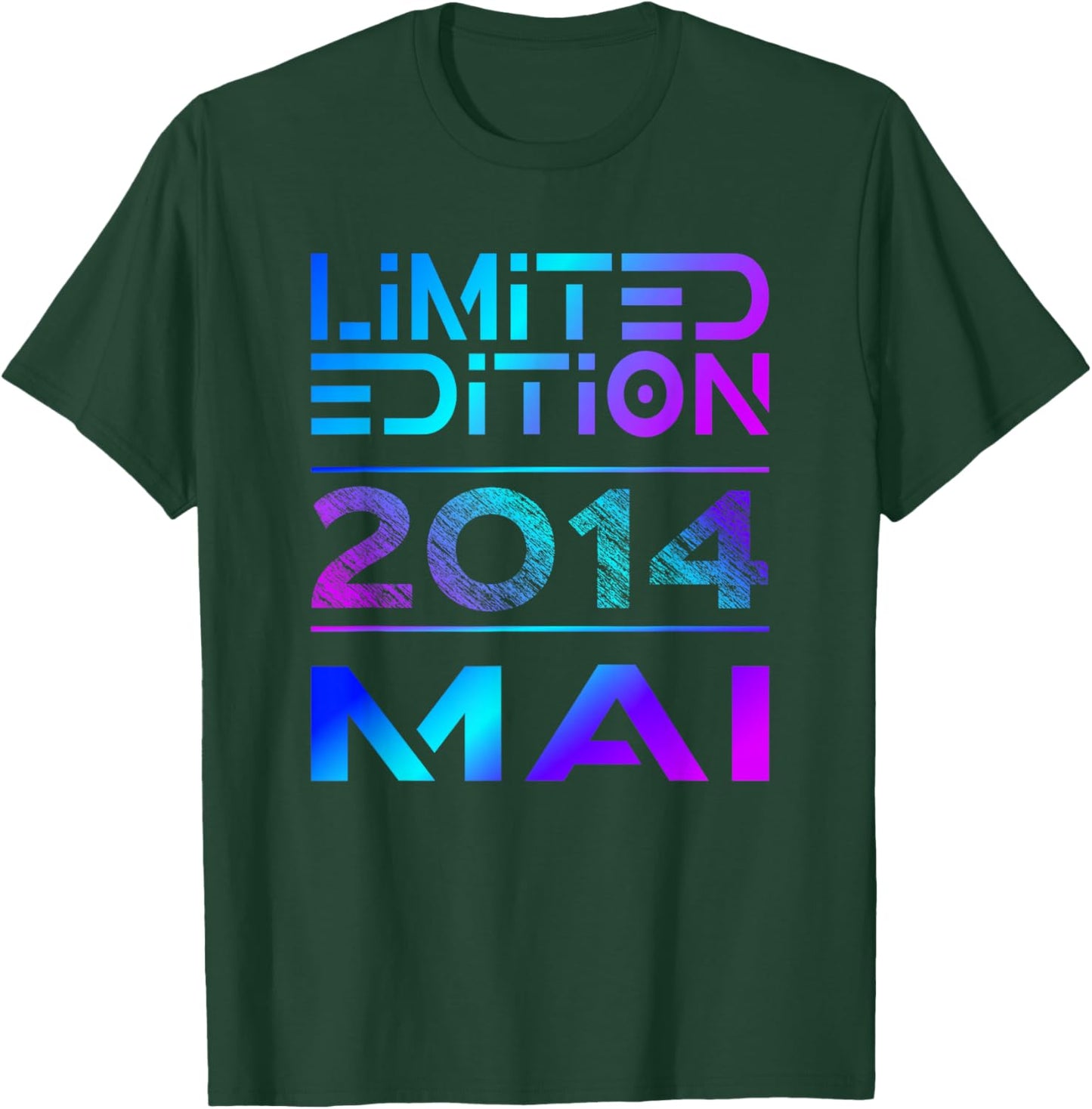 Limited Edition Mai 2014 Junge Mädchen 12. Geburtstag T-Shirt - T-Shirt | Forest