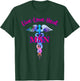 Live Love Heal MSN Master Of Science Nursing Caduceus Symbol T-Shirt - T-Shirt | Forest