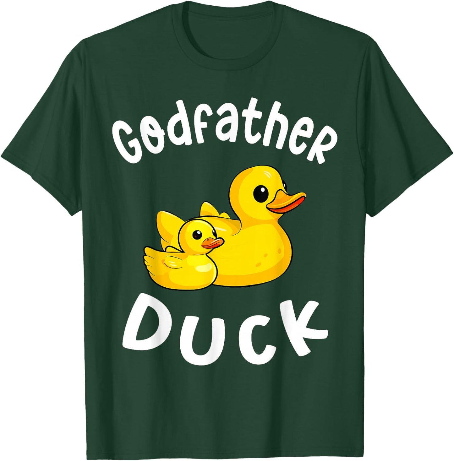 Godfather Duck Birthday Rubber Duck Kids Family Matching T-Shirt - T-Shirt | Forest