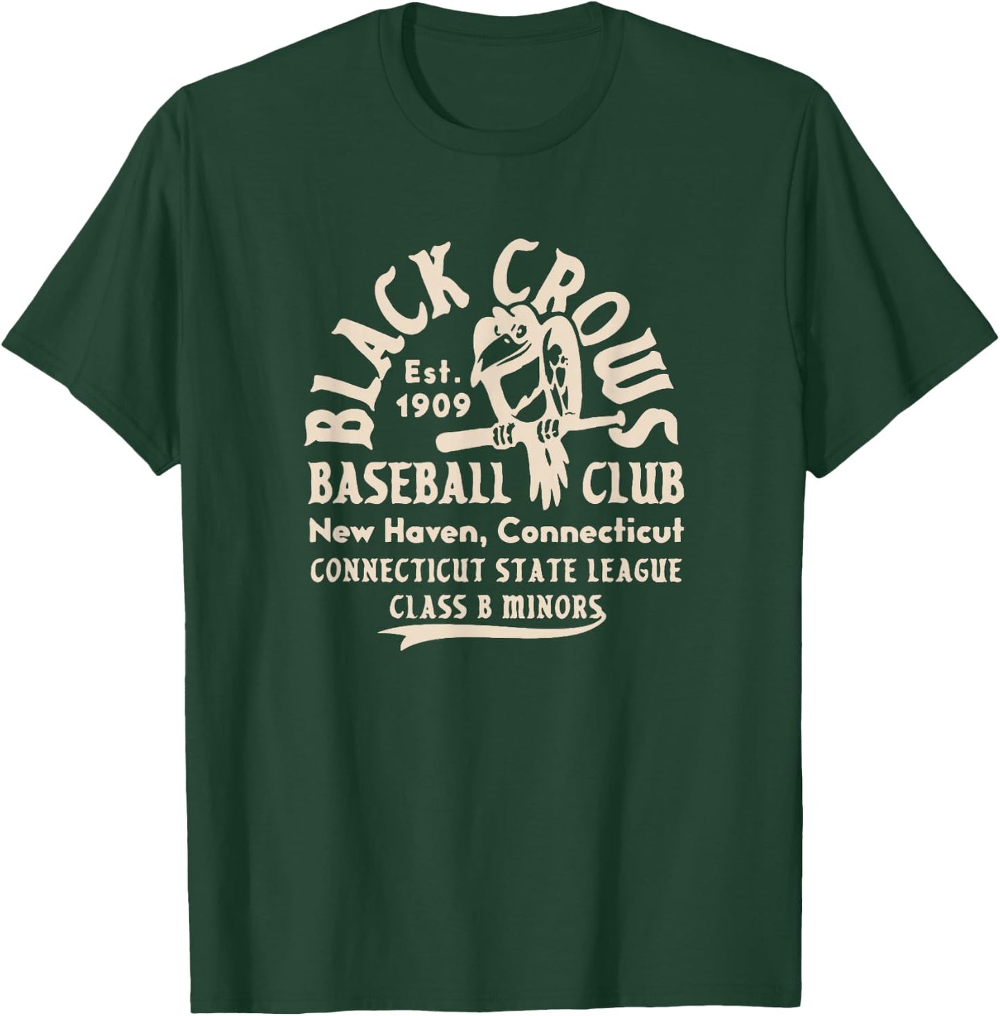 Vintage Crowes Defunct Connecticut New Haven Baseball Club T-Shirt - T-Shirt | Forest