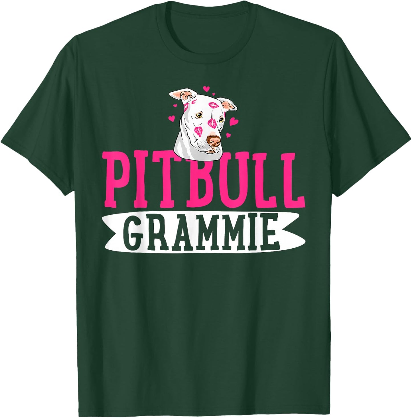 Pitbull Grammie Pit Bull Terrier Dog Pibble Mother's Day T-Shirt - T-Shirt | Forest