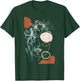 Line Art Face Abstract Art One Line Minimal T-Shirt - T-Shirt | Forest