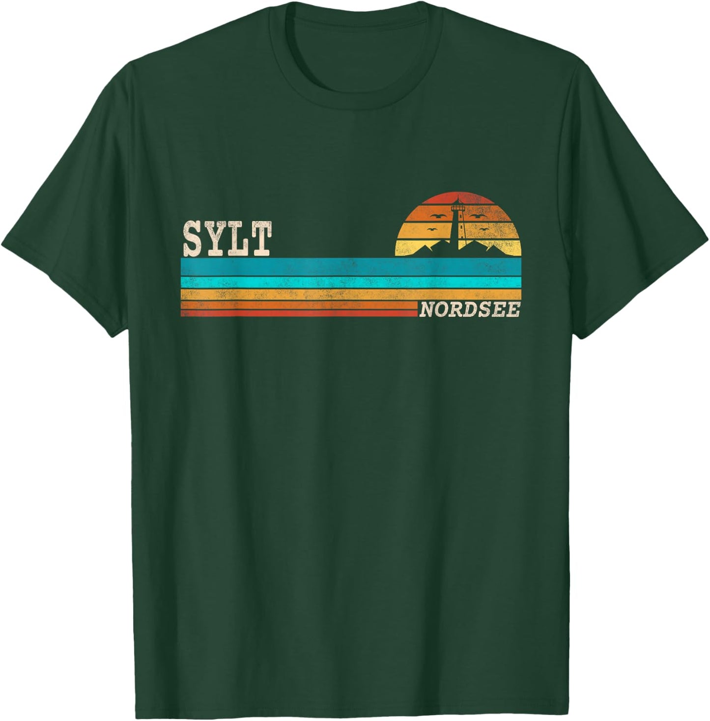 Nordseeinsel Sylt T-Shirt - T-Shirt | Forest