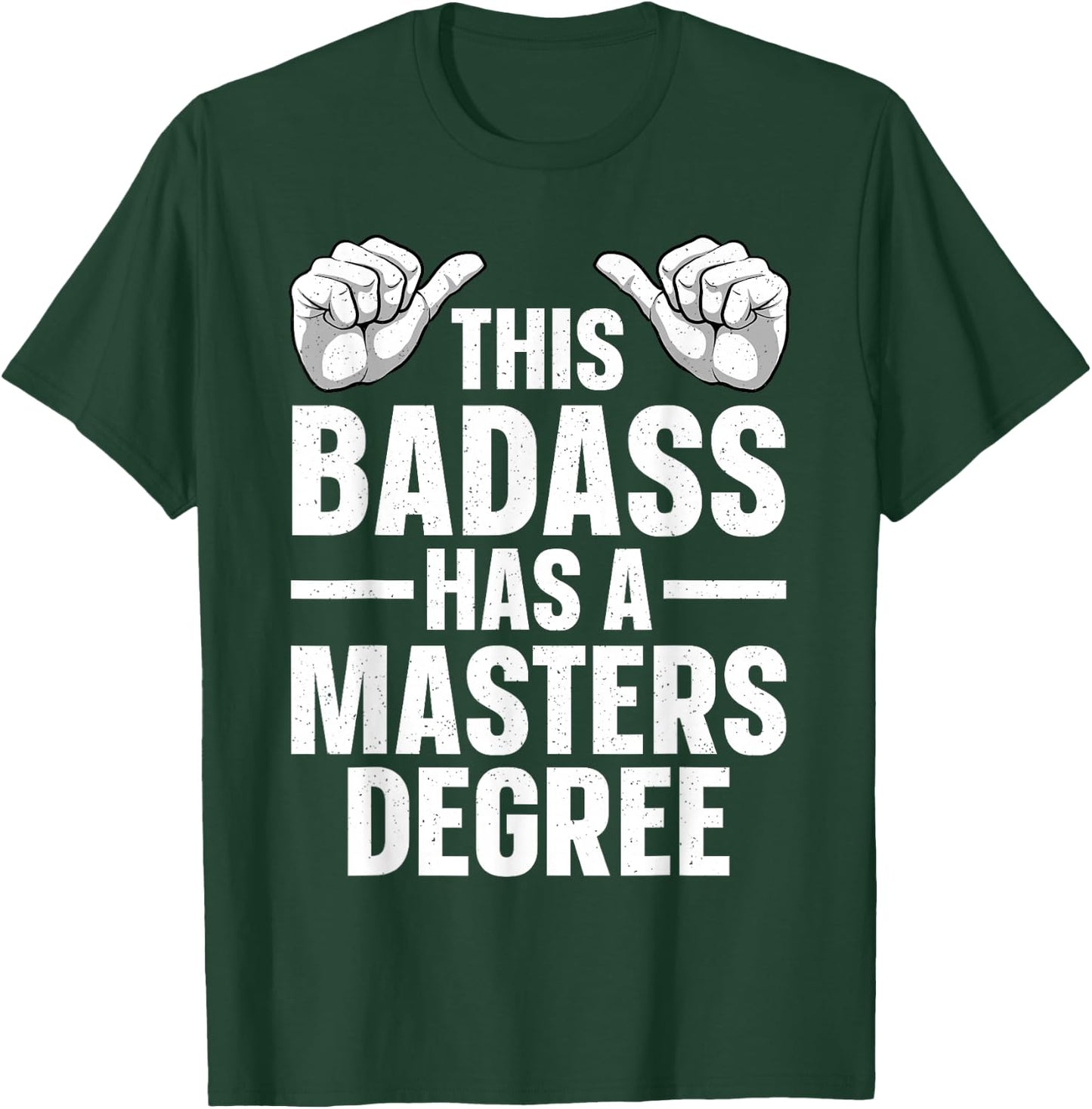 Funny Masters Degree Art Women MBA Master Graduation T-Shirt - T-Shirt | Forest