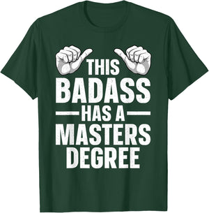 Funny Masters Degree Art Women MBA Master Graduation T-Shirt - T-Shirt | Forest