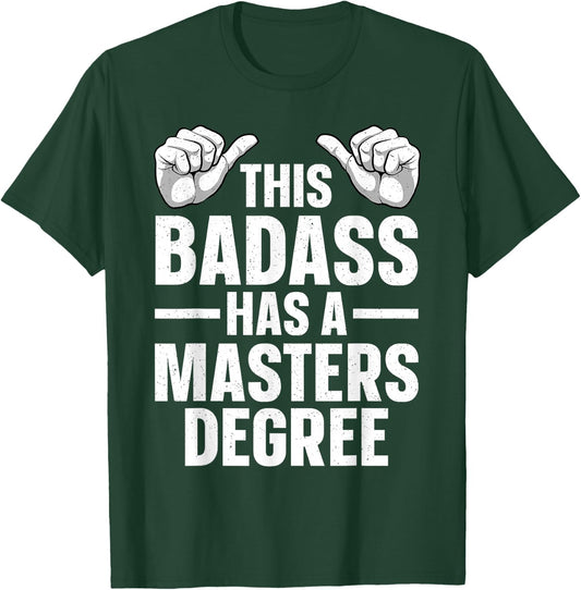 Funny Masters Degree Art Women MBA Master Graduation T-Shirt - T-Shirt | Forest