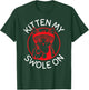 Funny Kitten Cat Perfect Lifting Weights Gym Fitness T-Shirt - T-Shirt | Forest