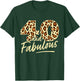 40 Year Woman Leopard Fabulous 40th Birthday T-Shirt - T-Shirt | Forest