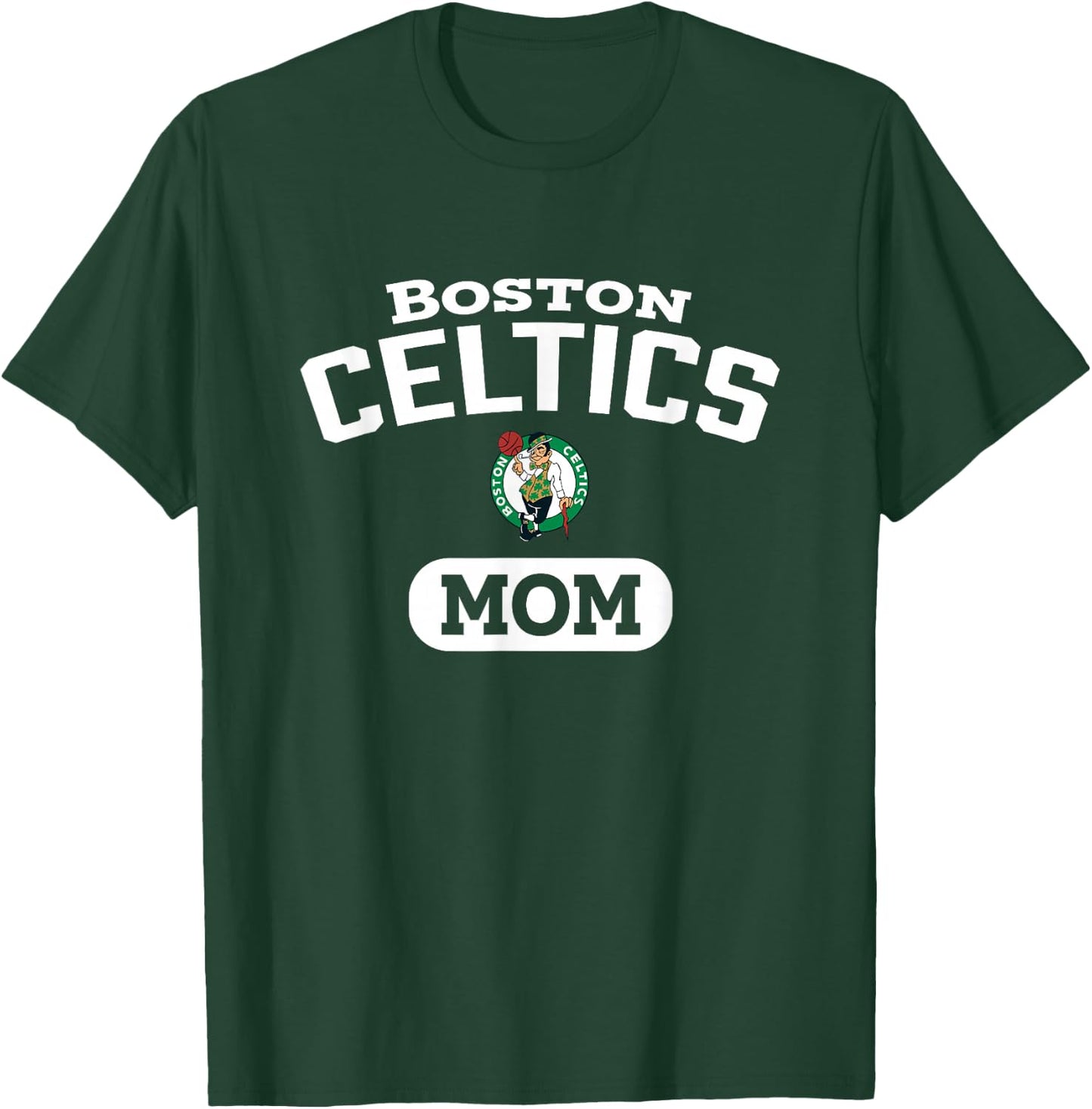 NBA Boston Celtics Mom Arched Team Logo T-Shirt - T-Shirt | Forest