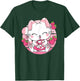 Süße Japanische Anime Kawaii Erdbeermilch Katze Manga Otaku T-Shirt - T-Shirt | Forest