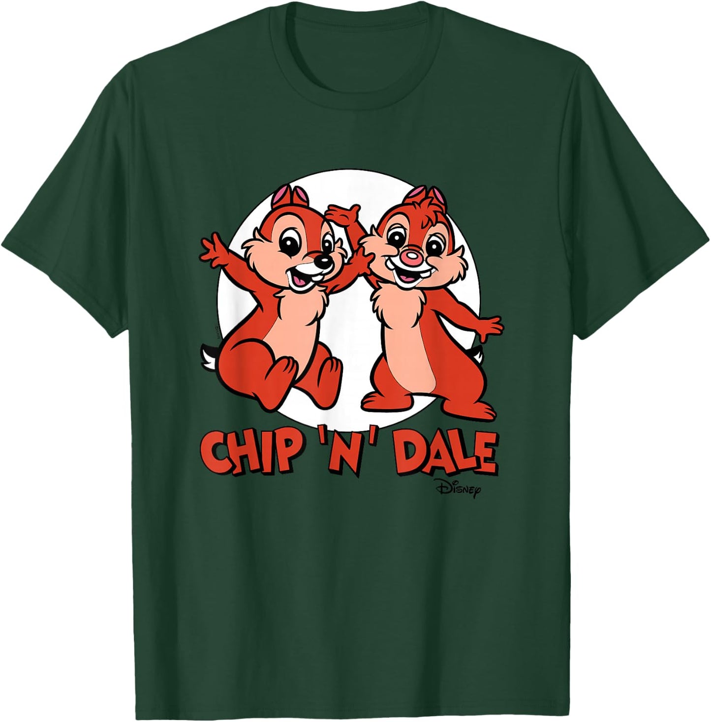 Chip 'N Dale Rescue Rangers - Retro T-Shirt - T-Shirt | Forest
