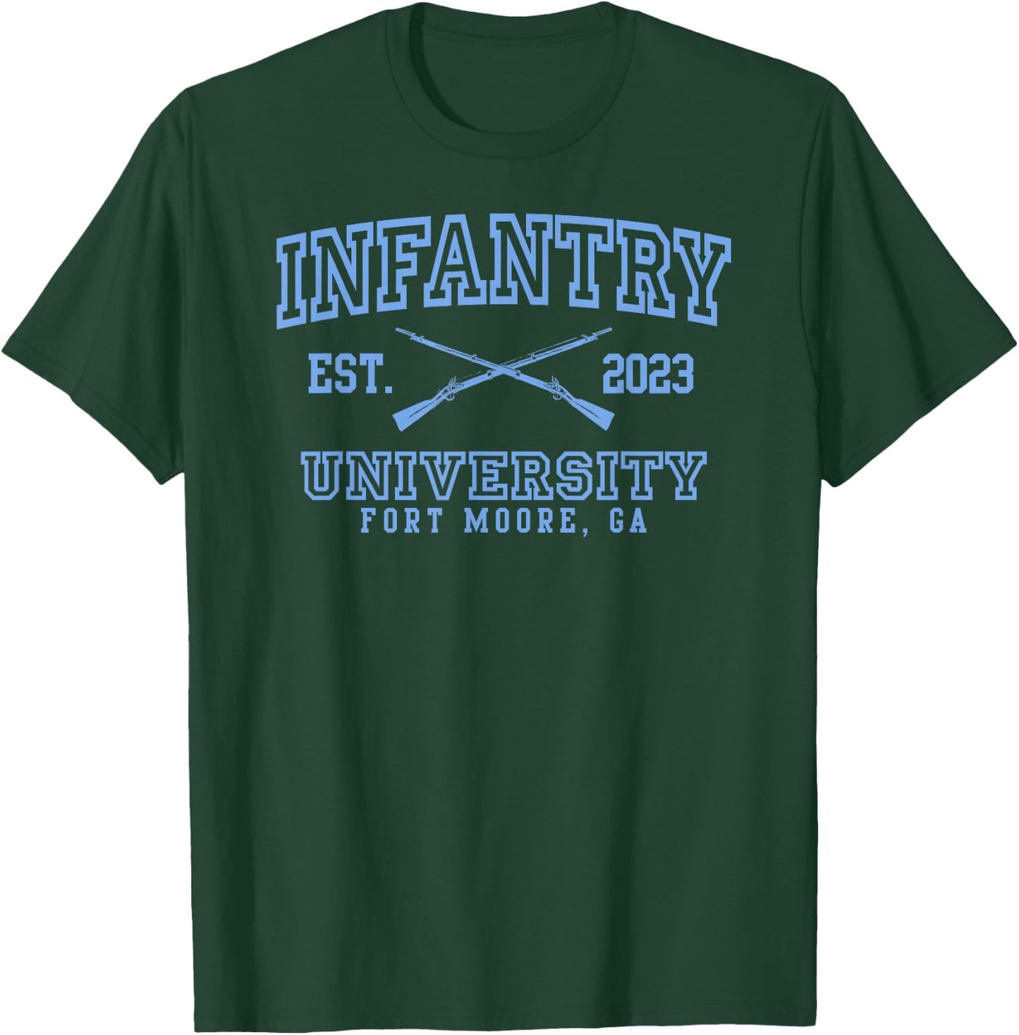 American Marauder: Infantry University Fort Moore GA T-Shirt - T-Shirt | Forest