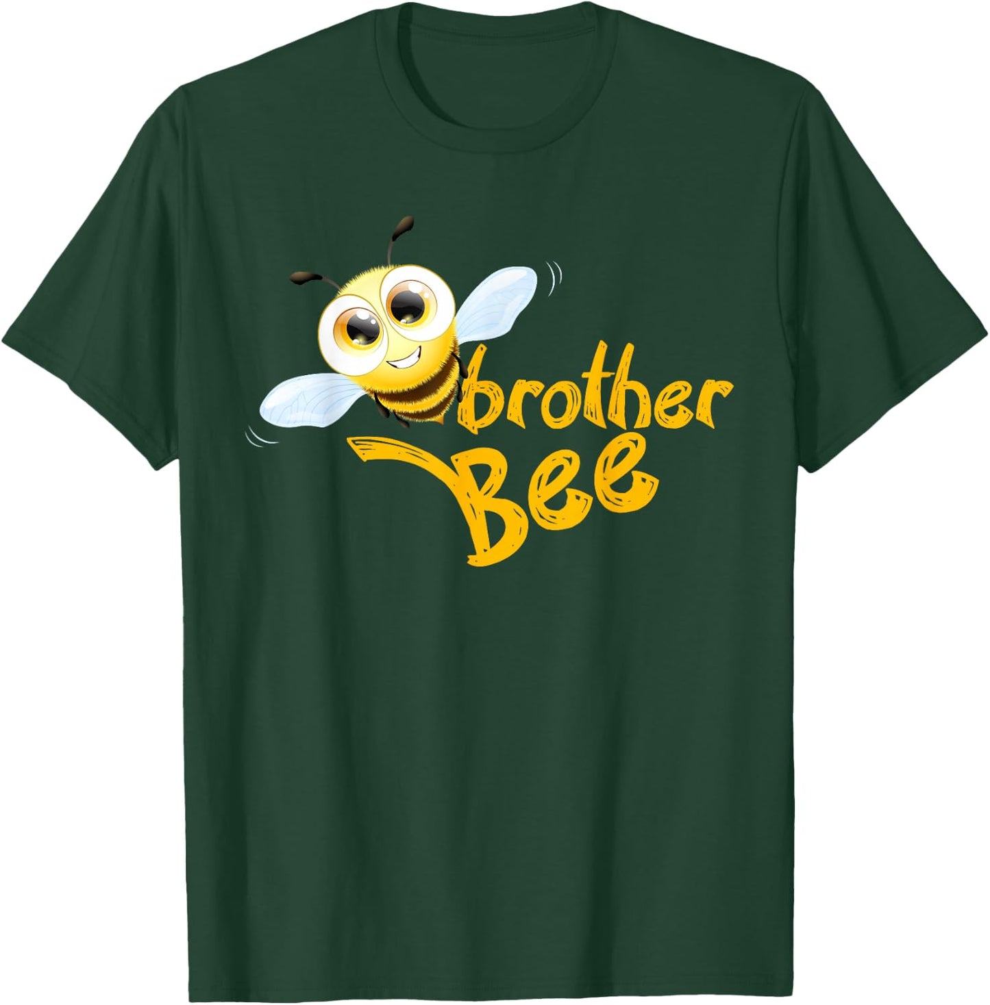 Brother Bee Family Matching Bro Present Brother Bee T-Shirt - T-Shirt | Forest