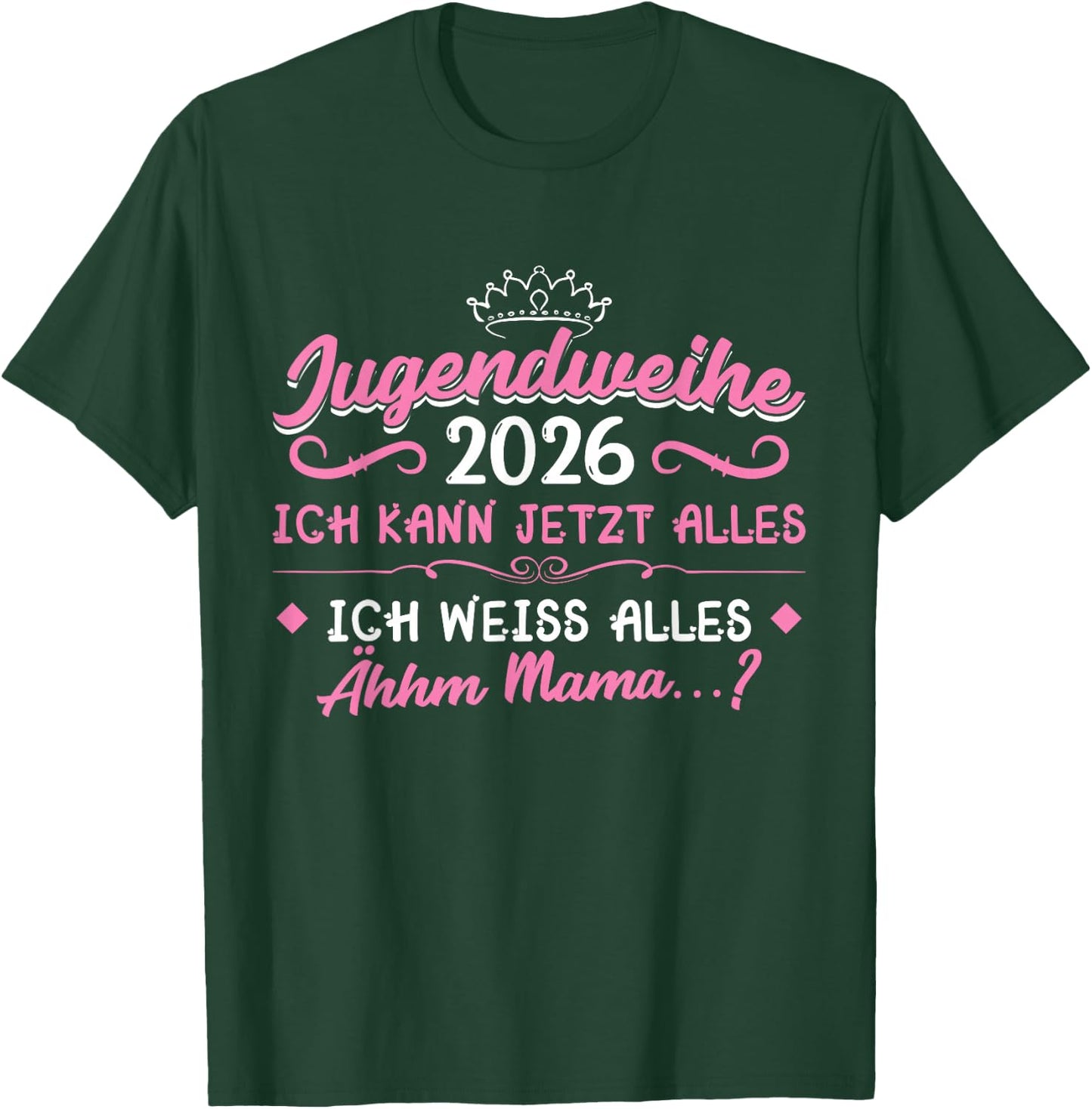 Jugendweihe 2026 Mädchen Junge T-Shirt - T-Shirt | Forest