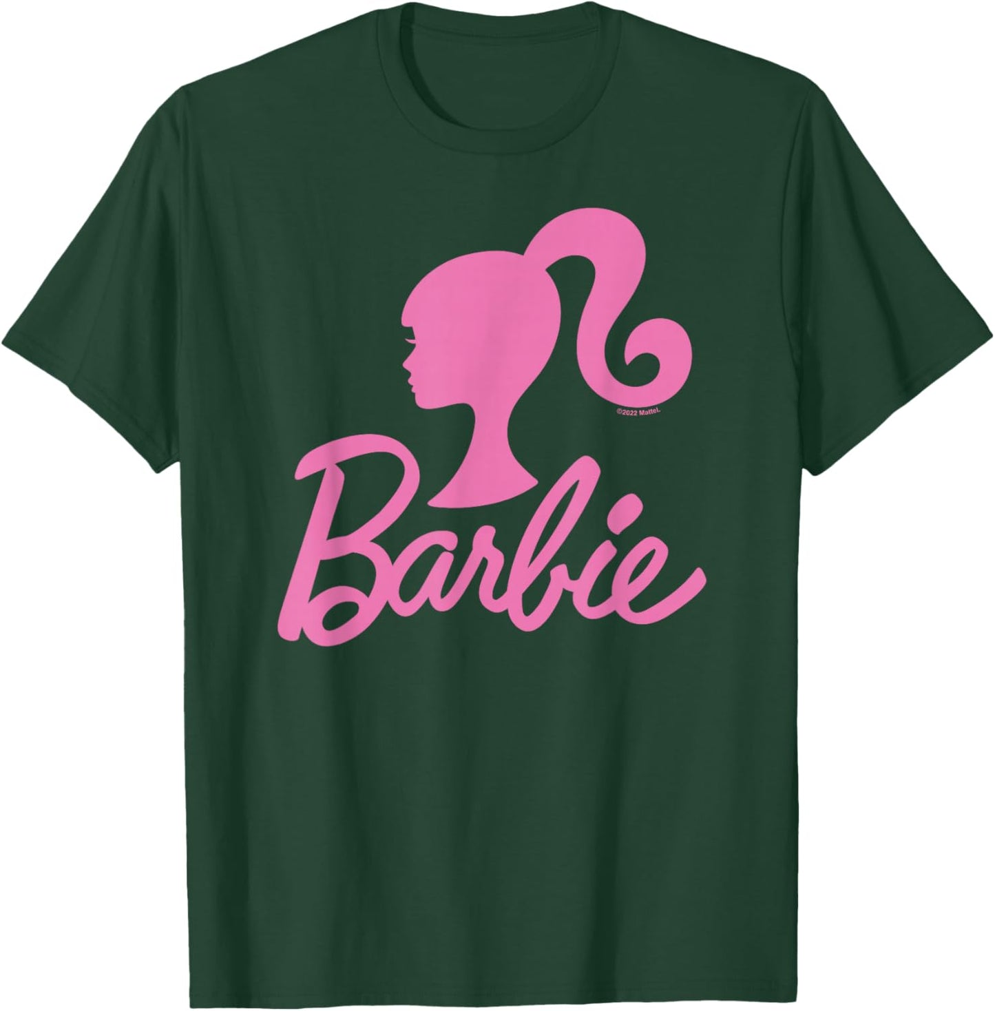 Barbie - Barbie Logo in Pink T-Shirt - T-Shirt | Forest