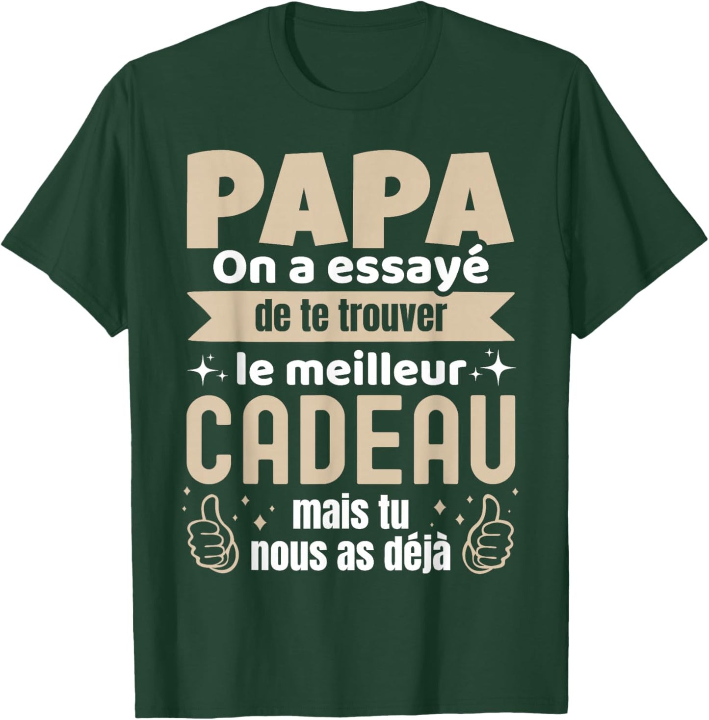 Dad Gift Father's Day Gifts Birthday Man T-Shirt - T-Shirt | Forest